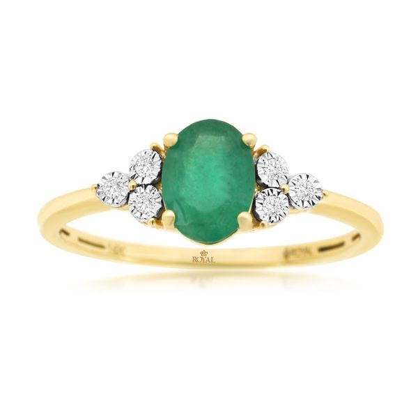 Diamond Emerald Ring Bell Jewelers Murfreesboro, TN