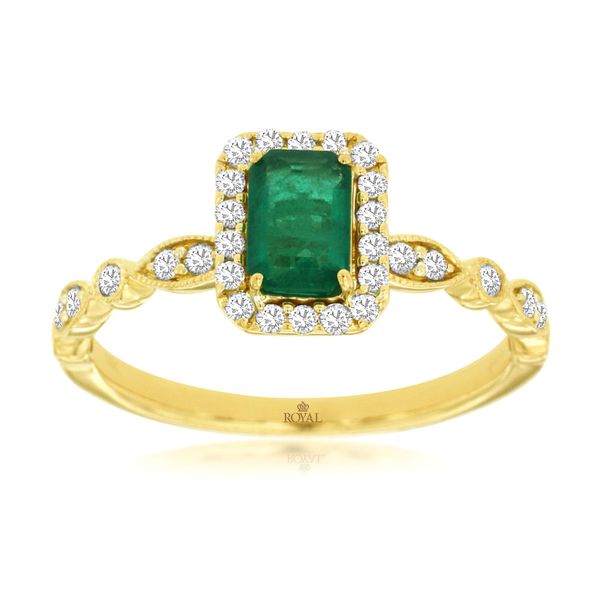 Diamond Emerald Ring Bell Jewelers Murfreesboro, TN