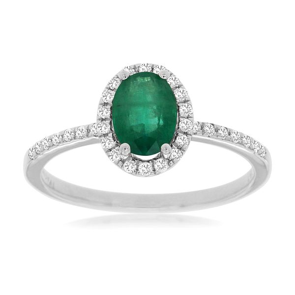 Diamond Emerald Ring Bell Jewelers Murfreesboro, TN