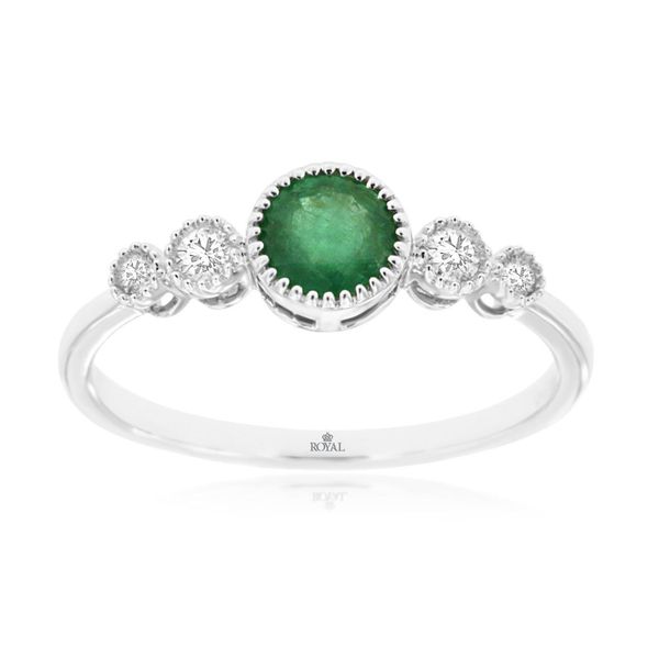 Diamond Emerald Ring Bell Jewelers Murfreesboro, TN