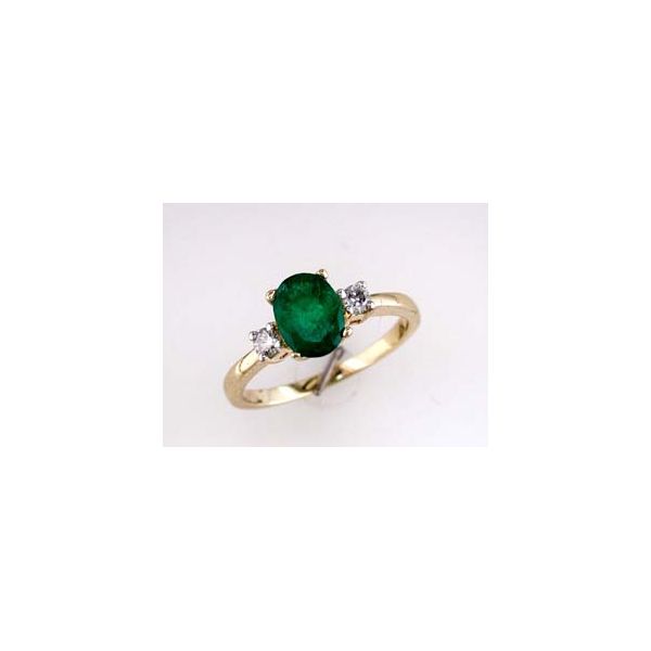Diamond Emerald Ring Bell Jewelers Murfreesboro, TN
