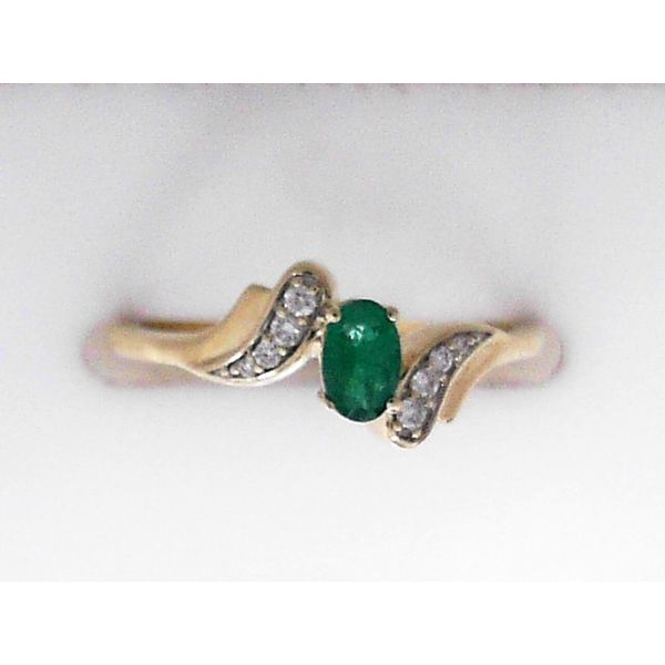 Diamond Emerald Ring Bell Jewelers Murfreesboro, TN