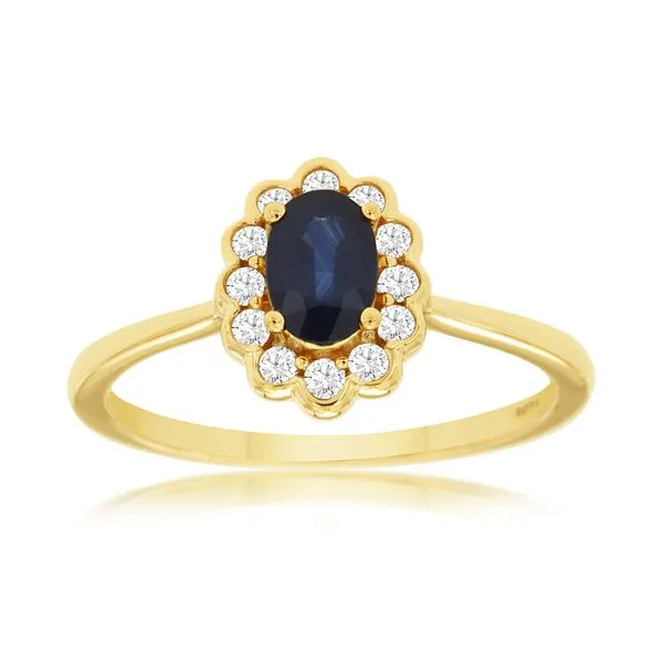 Diamond Sapphire Ring Bell Jewelers Murfreesboro, TN