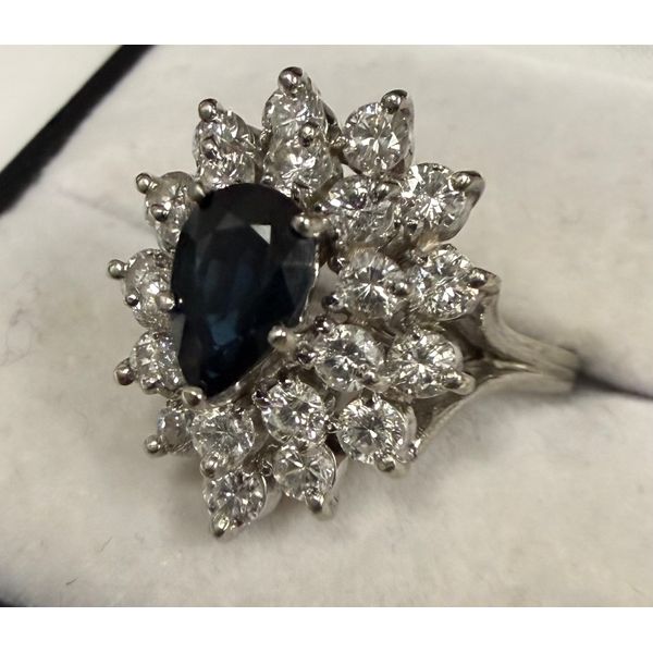 Diamond Sapphire Ring Bell Jewelers Murfreesboro, TN