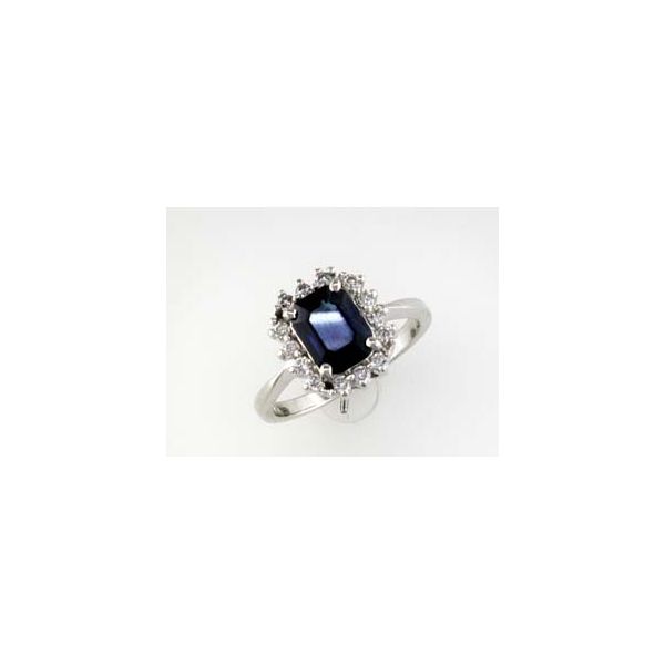 Diamond Sapphire Ring Bell Jewelers Murfreesboro, TN