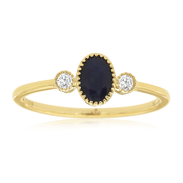 Diamond Sapphire Ring Bell Jewelers Murfreesboro, TN