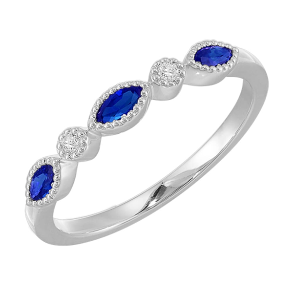 Diamond Sapphire Ring Bell Jewelers Murfreesboro, TN