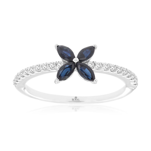 Diamond Sapphire Ring Bell Jewelers Murfreesboro, TN
