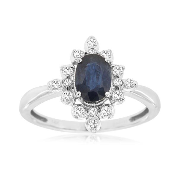 Diamond Sapphire Ring Bell Jewelers Murfreesboro, TN