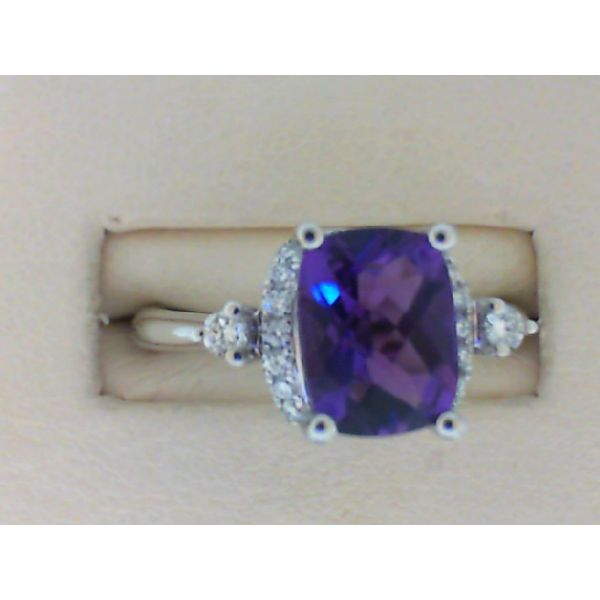 Diamond Amethyst Ring Bell Jewelers Murfreesboro, TN