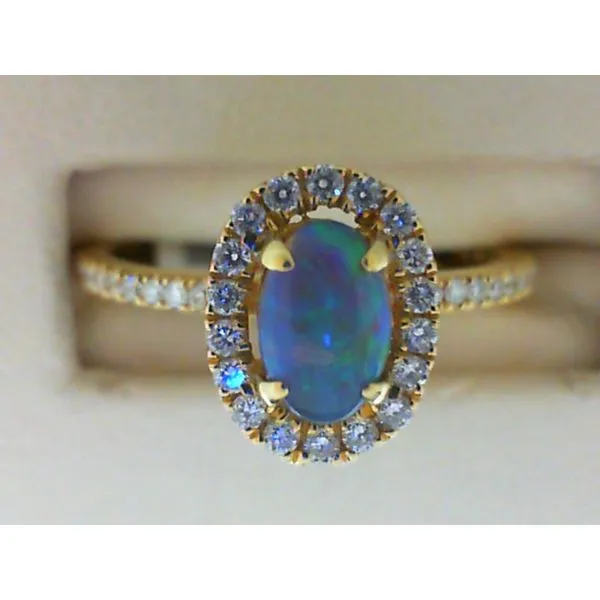 Diamond Opal Ring Bell Jewelers Murfreesboro, TN