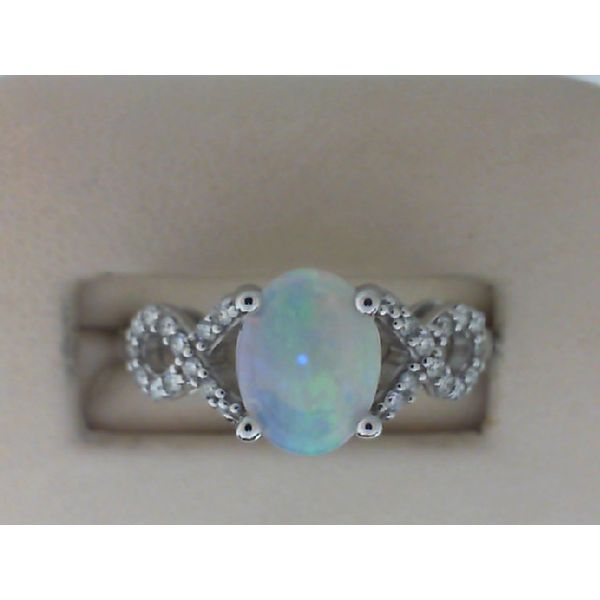 Diamond Opal Ring Bell Jewelers Murfreesboro, TN