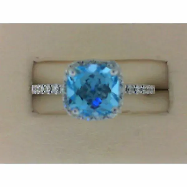 Diamond Blue Topaz Ring Bell Jewelers Murfreesboro, TN