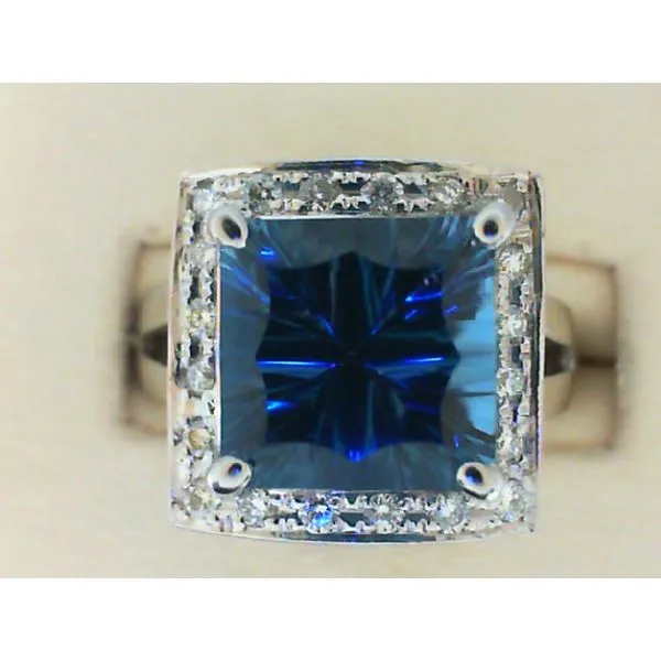 Diamond Blue Topaz Ring Bell Jewelers Murfreesboro, TN