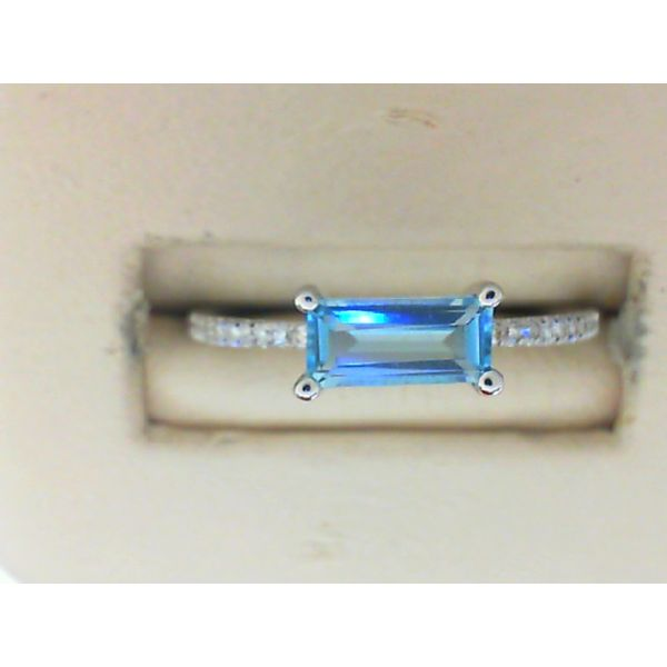 Diamond Blue Topaz Ring Bell Jewelers Murfreesboro, TN