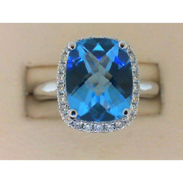 Diamond Blue Topaz Ring Bell Jewelers Murfreesboro, TN