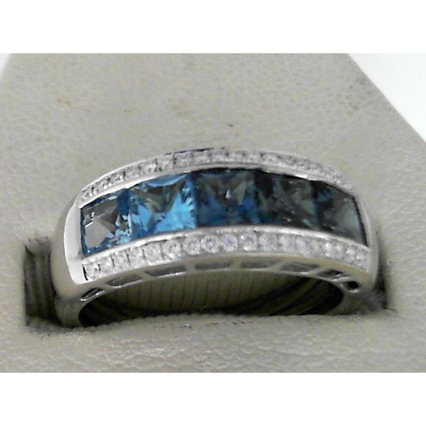 Diamond Blue Topaz Ring Bell Jewelers Murfreesboro, TN