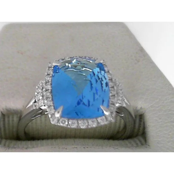 Diamond Blue Topaz Ring Bell Jewelers Murfreesboro, TN