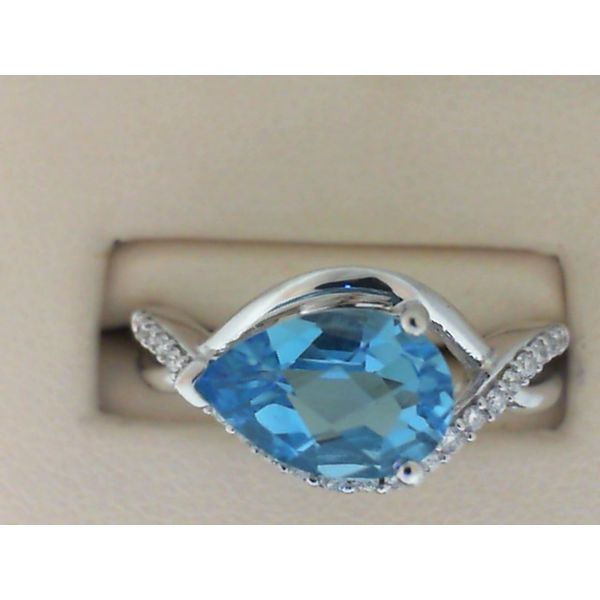 Diamond Blue Topaz Ring Bell Jewelers Murfreesboro, TN