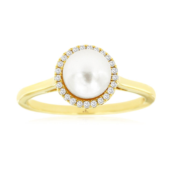 Diamond Pearl Ring Bell Jewelers Murfreesboro, TN