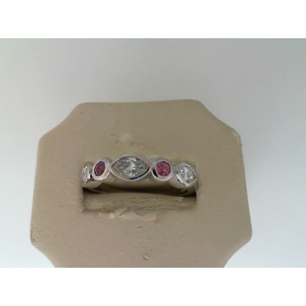 Diamond Colored Stone Rings 00114800260 14KW