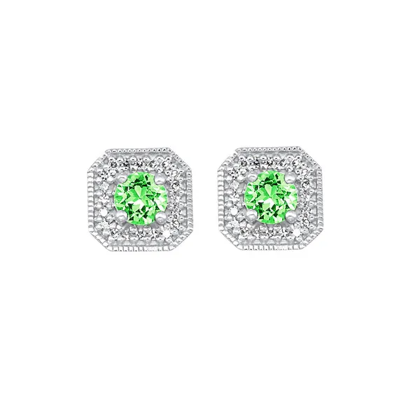 Diamond Emerald Earrings Bell Jewelers Murfreesboro, TN