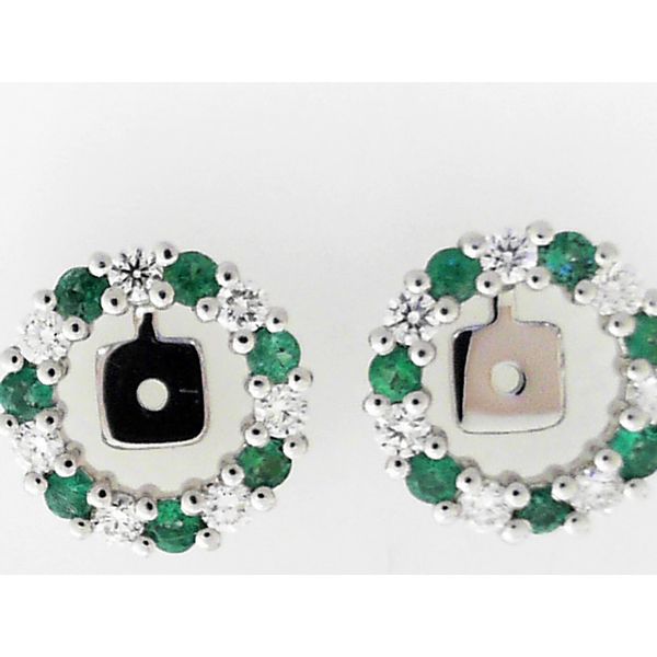 Diamond Emerald Earrings Bell Jewelers Murfreesboro, TN