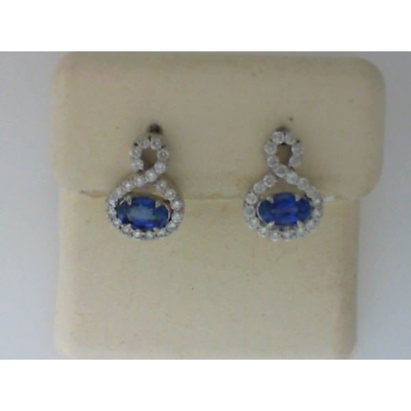 Diamond Sapphire Earrings Bell Jewelers Murfreesboro, TN