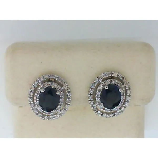 Diamond Sapphire Earrings Bell Jewelers Murfreesboro, TN