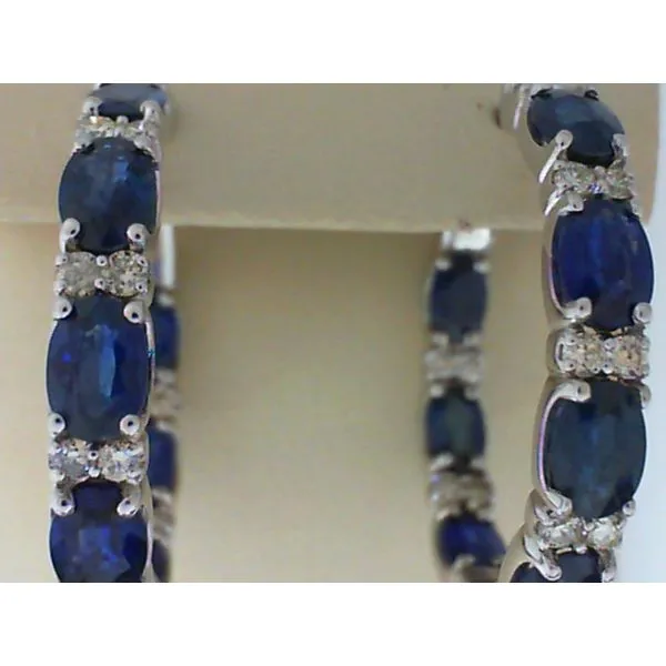 Diamond Sapphire Earrings Bell Jewelers Murfreesboro, TN