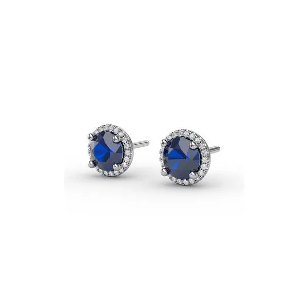 Diamond Sapphire Earrings Bell Jewelers Murfreesboro, TN