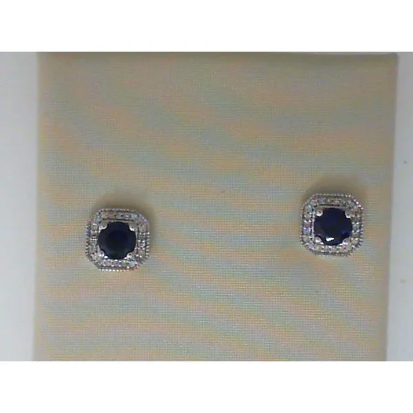 Diamond Sapphire Earrings Bell Jewelers Murfreesboro, TN