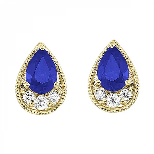 Diamond Sapphire Earrings Bell Jewelers Murfreesboro, TN