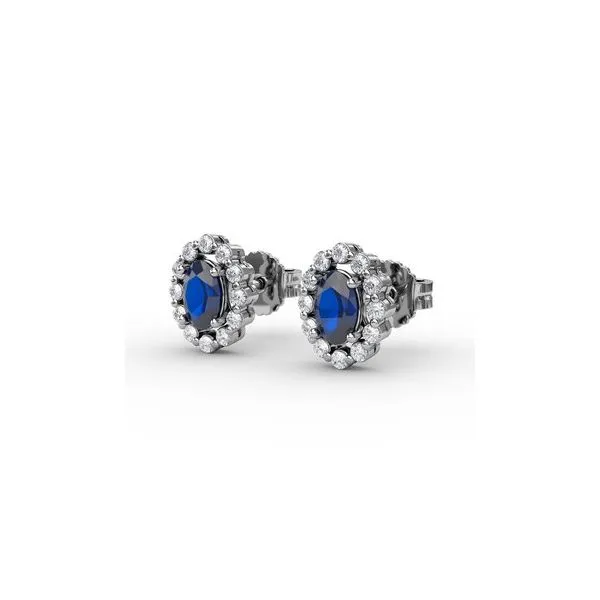 Diamond Sapphire Earrings Bell Jewelers Murfreesboro, TN