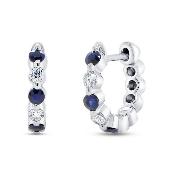 Diamond Sapphire Earrings Bell Jewelers Murfreesboro, TN
