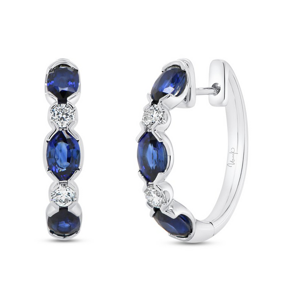 Diamond Sapphire Earrings Bell Jewelers Murfreesboro, TN