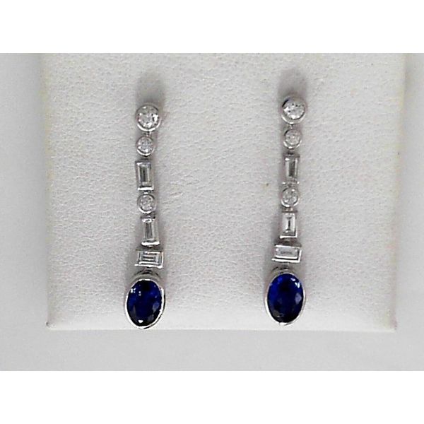 Diamond Sapphire Earrings Bell Jewelers Murfreesboro, TN