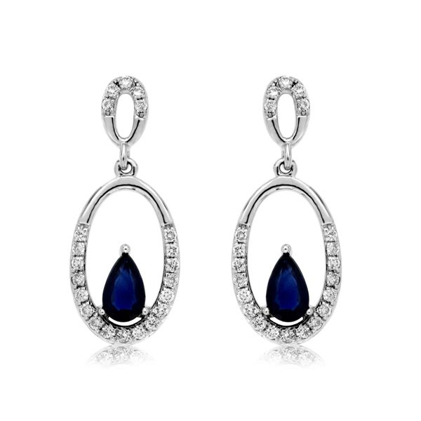 Diamond Sapphire Earrings Bell Jewelers Murfreesboro, TN
