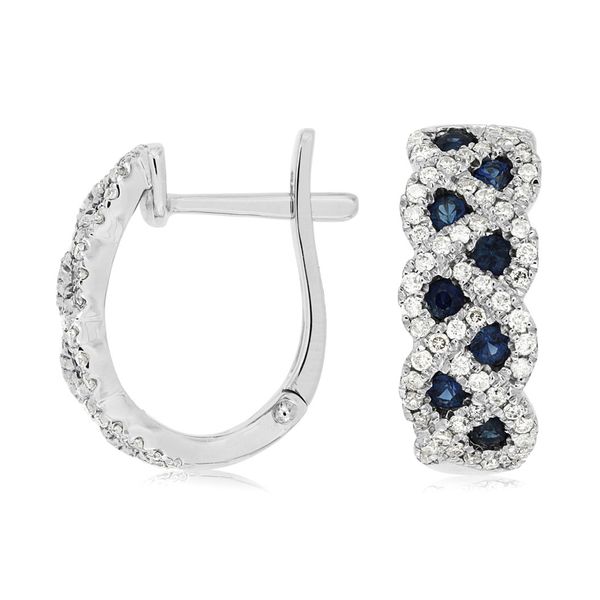 Diamond Sapphire Earrings Bell Jewelers Murfreesboro, TN
