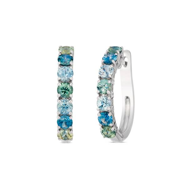 Diamond Sapphire Earrings Bell Jewelers Murfreesboro, TN