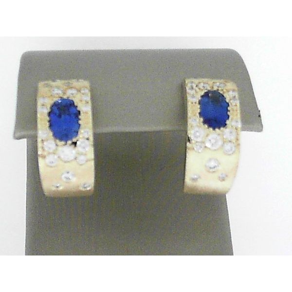 Diamond Sapphire Earrings Bell Jewelers Murfreesboro, TN