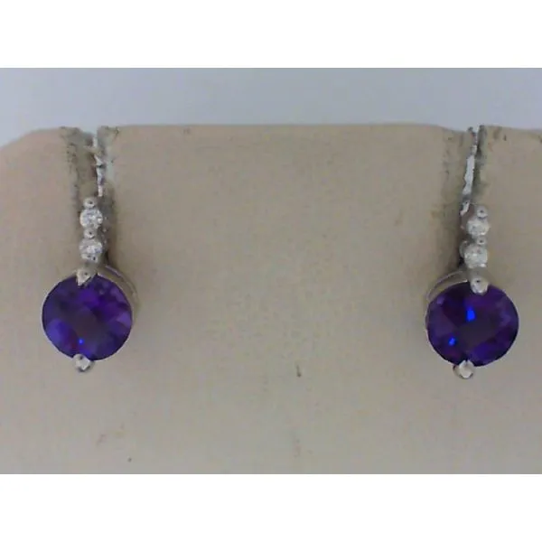 Diamond Amethyst Earrings Bell Jewelers Murfreesboro, TN