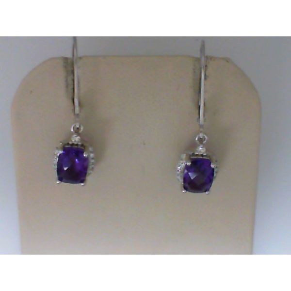 Diamond Amethyst Earrings Bell Jewelers Murfreesboro, TN