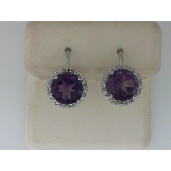 Diamond Amethyst Earrings Bell Jewelers Murfreesboro, TN