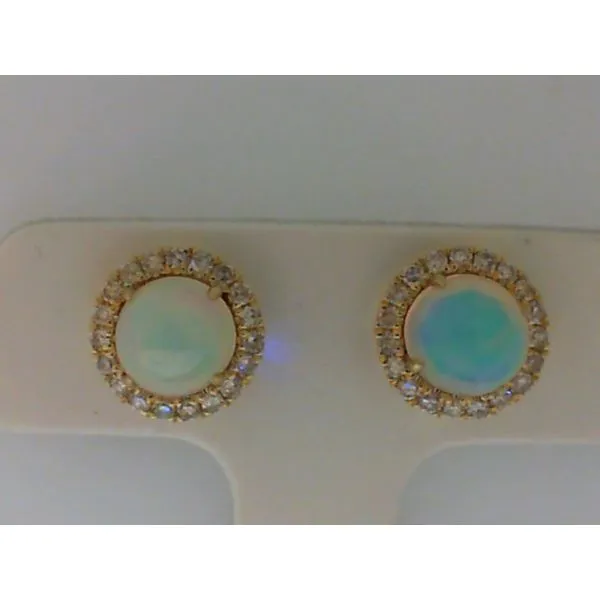 Diamond Opal Earrings Bell Jewelers Murfreesboro, TN