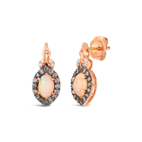 Diamond Opal Earrings Bell Jewelers Murfreesboro, TN