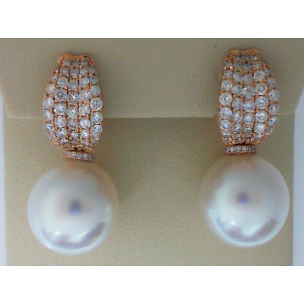 Diamond Pearl Earrings Bell Jewelers Murfreesboro, TN