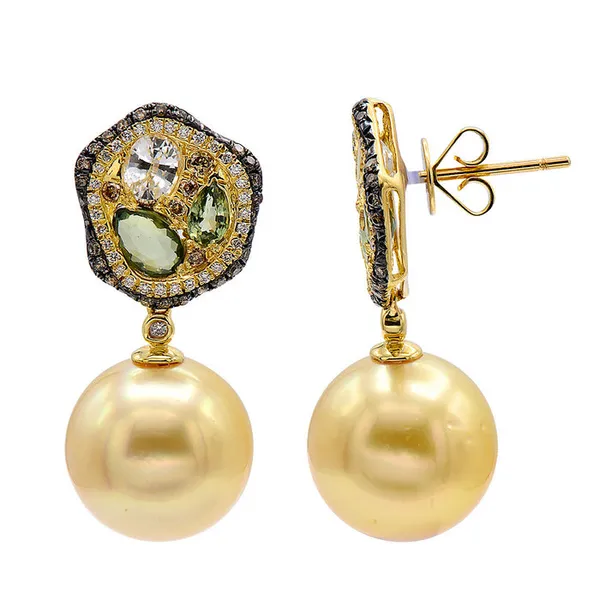 Diamond Pearl Earrings Bell Jewelers Murfreesboro, TN