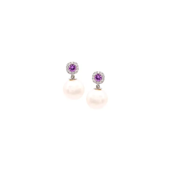 Diamond Pearl Earrings Bell Jewelers Murfreesboro, TN