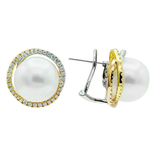 Diamond Pearl Earrings Bell Jewelers Murfreesboro, TN
